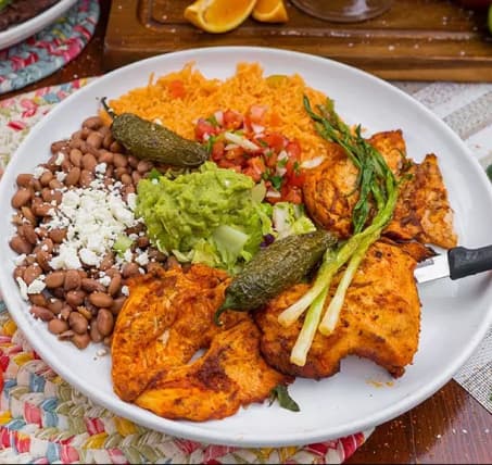 Citrus margaritas served on the rocks
